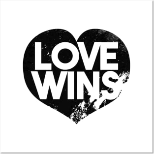 Love Wins (Distressed Variant) Posters and Art